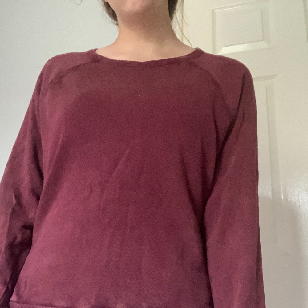 Red sweater